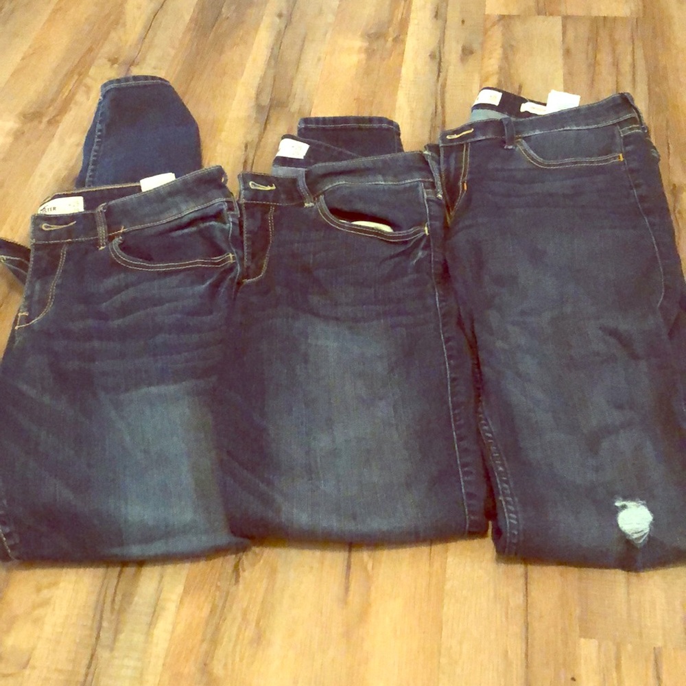 Hollister jeans lot of 3.